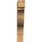 Ekena Millwork Funston Block Smooth Bracket, Western Red Cedar, 3 1/2"W x 22"D x 22"H BKT04X22X22FST05SWR - alternate 2